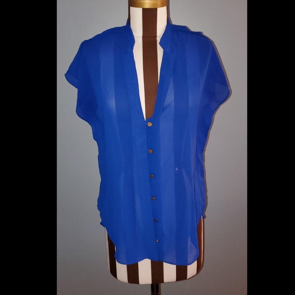 Royal Blue Top